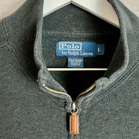 Polo by Ralph Lauren Full Zip Fleece Sweater - Picture 7 of 12